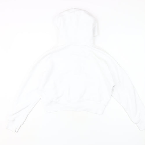Abercrombie & Fitch Women’s White XS Full Zip Hoodie