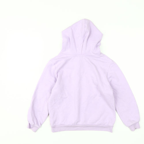 H&M Disney Girls Purple Hoodie 7-8 Years Minnie Mouse