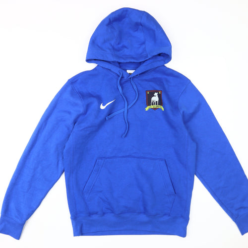 Nike Men's Blue Pullover Hoodie Size S