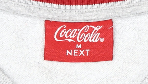 Next Coca-Cola Unisex Grey Medium Sweatshirt