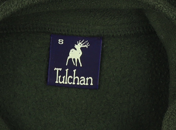 Tulchan Women's Green Fleece Waistcoat S