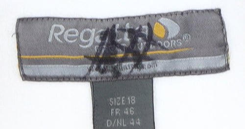 Regatta Women's Ivory Fleece Jacket Size 18 Full Zip