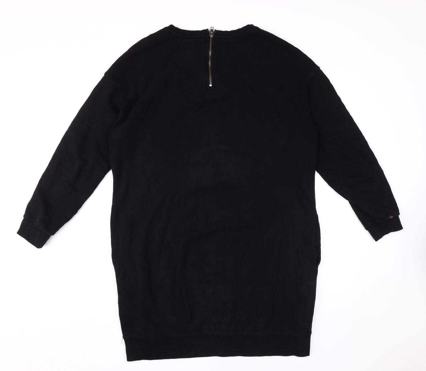 Superdry Women's Black T-Shirt Dress M
