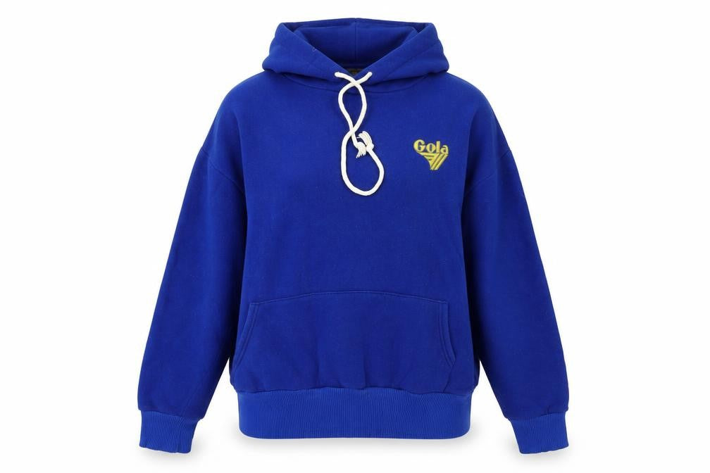 Gola Blue Pullover Hoodie, Unisex Adults, S, Casual, Logo