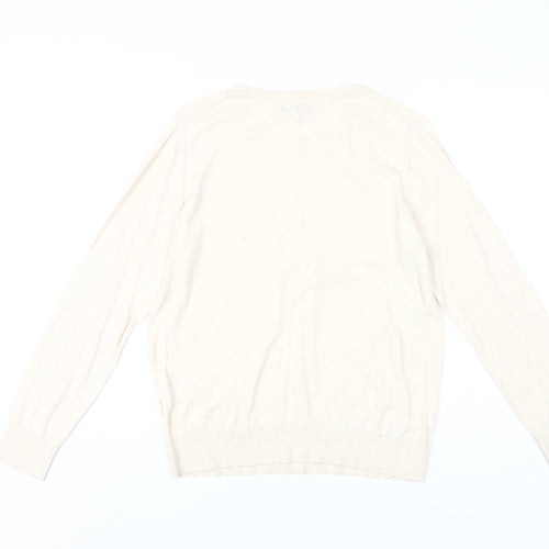 Banana Republic Women's Ivory Pullover Jumper L