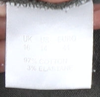 Olsen Women's Green Waistcoat - Size 16