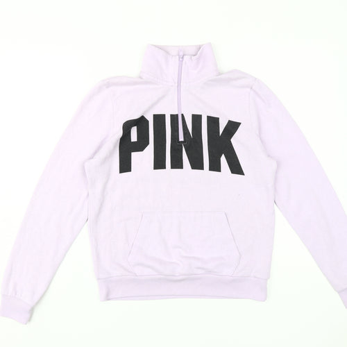 Victoria's Secret Women's Purple Pullover Sweatshirt S