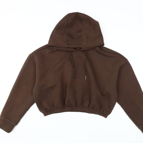 DKNY Sport Women’s Brown Pullover Hoodie, Size L
