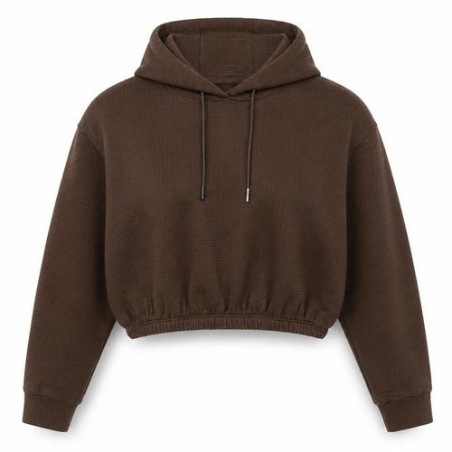 DKNY Sport Women’s Brown Pullover Hoodie, Size L
