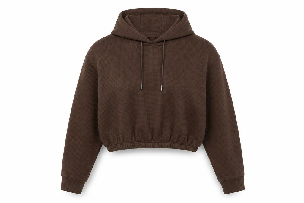 DKNY Sport Women’s Brown Pullover Hoodie, Size L