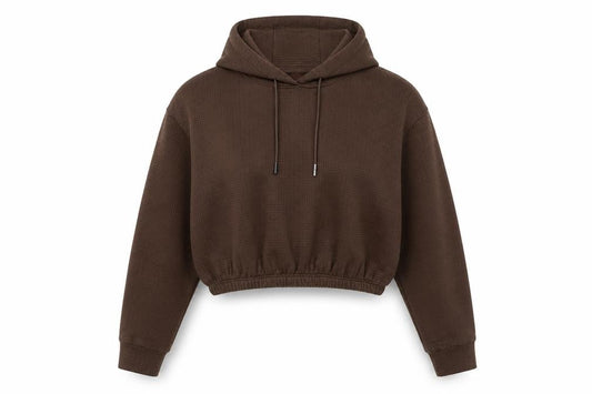 DKNY Sport Women’s Brown Pullover Hoodie, Size L