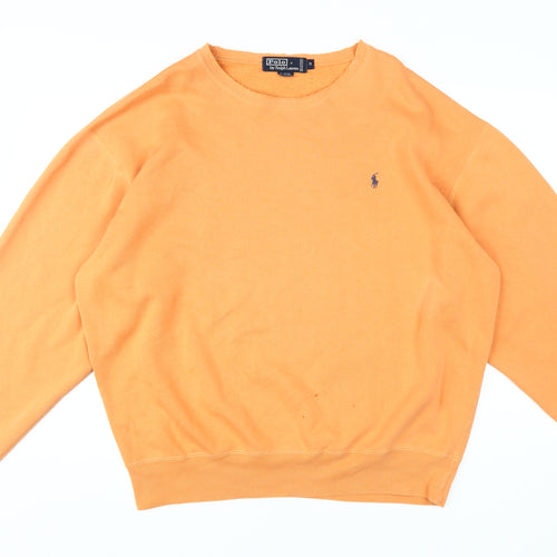 Ralph Lauren Men's Orange M Pullover Sweatshirt