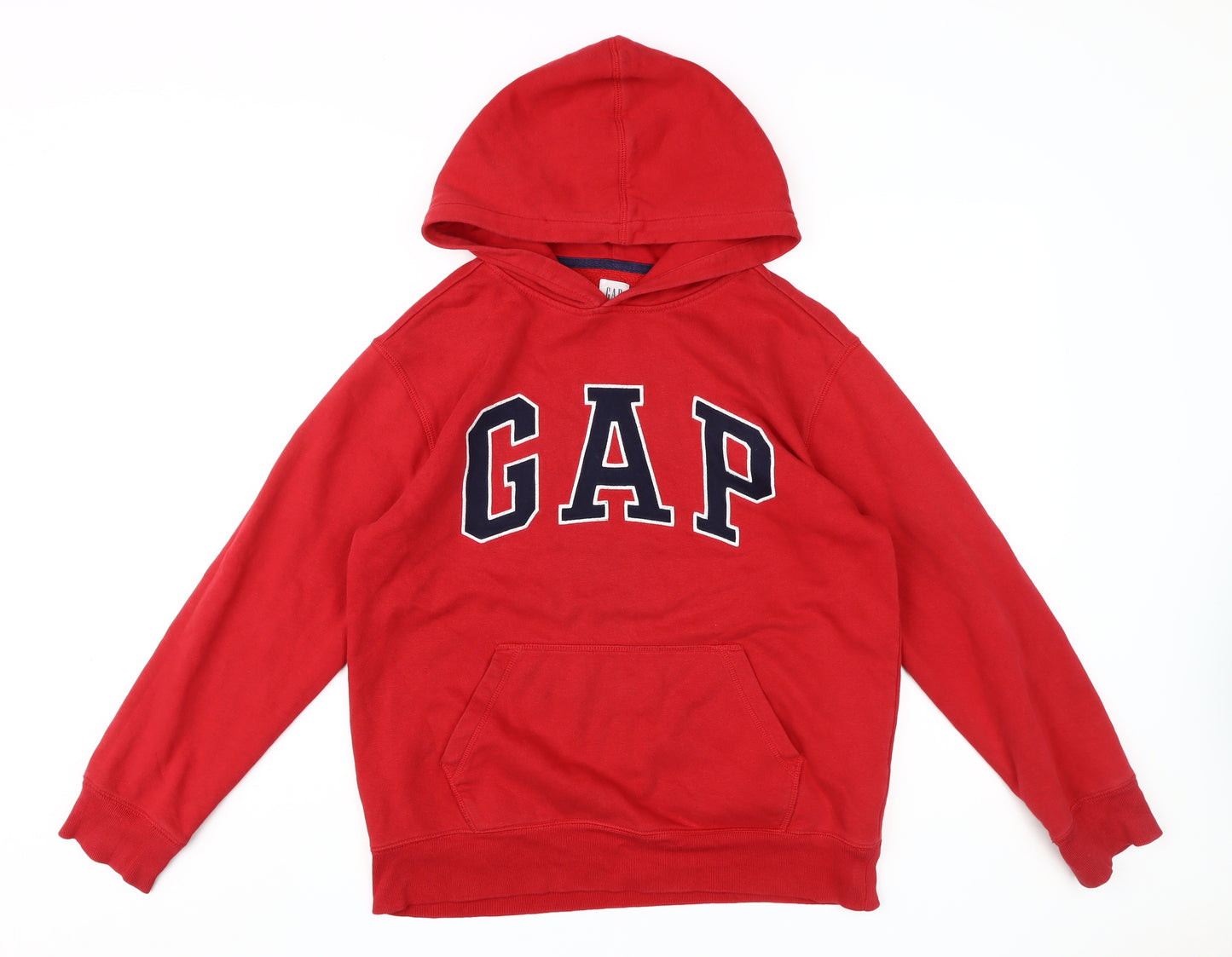 GAP Boys Red Pullover Hoodie, XL, Casual, Autumn, Winter