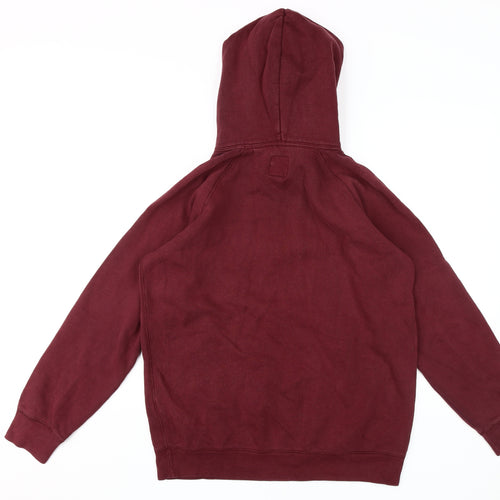 Jack Wills Women's Red Pullover Hoodie Size 12