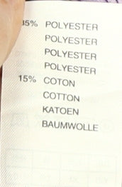 Damart Women's Purple Floral Jacket, M, Casual Zip Style