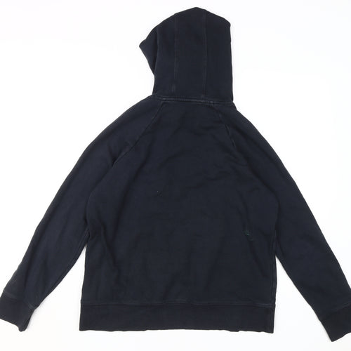 Under Armour Boys Black Pullover Hoodie M Relaxed Fit