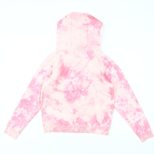 Official Merchandise Girls Pink Tie-Dye Pullover Hoodie 11-12Y