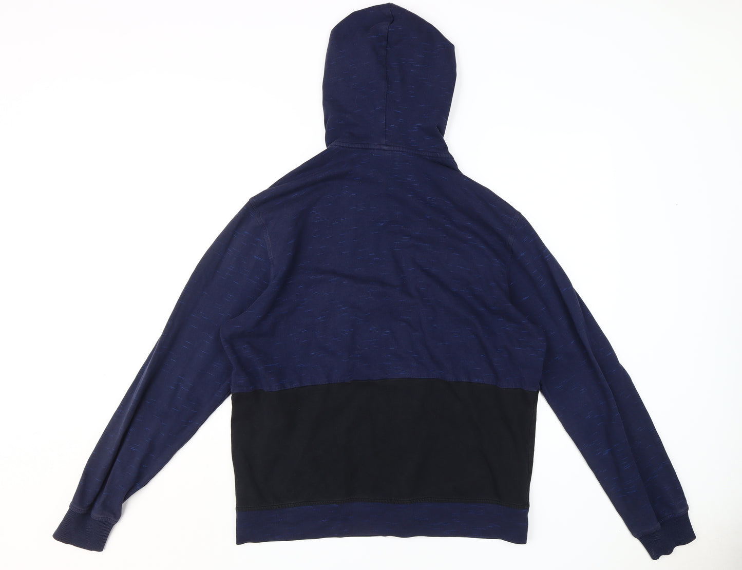 Adidas Men's Blue Full Zip Hoodie, Size L