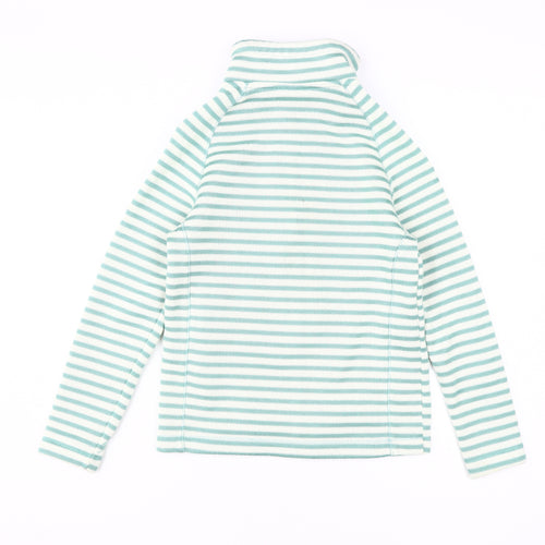 Craghoppers Girls Green Striped Full Zip Sweatshirt 10-11 Years