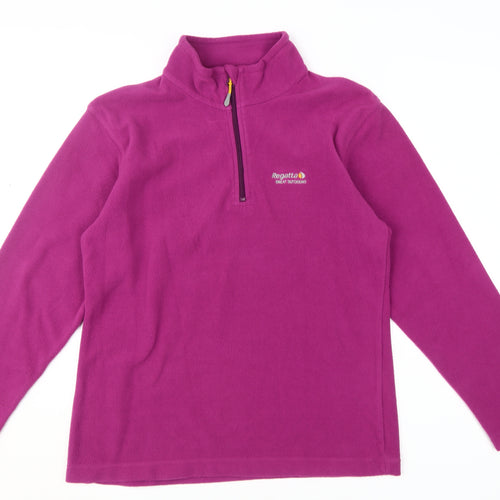 Regatta Women's Purple Fleece Pullover Sweatshirt, UK 8