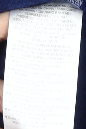 Umbro Men's Blue Full Zip Hoodie - Size L