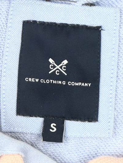 Crew Clothing Women’s Blue Pullover Hoodie, Size S