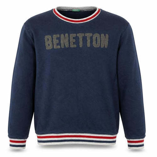 United Colors of Benetton Blue Boys 2XL Pullover Sweatshirt