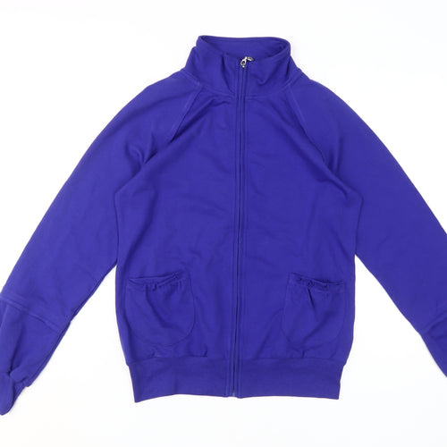 Freddy Women's Purple Full Zip Sweatshirt Size 12