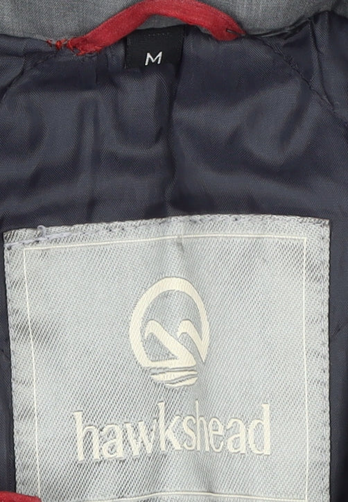 Hawkshead Men's Red Parka Jacket, M, Stand-Up Collar