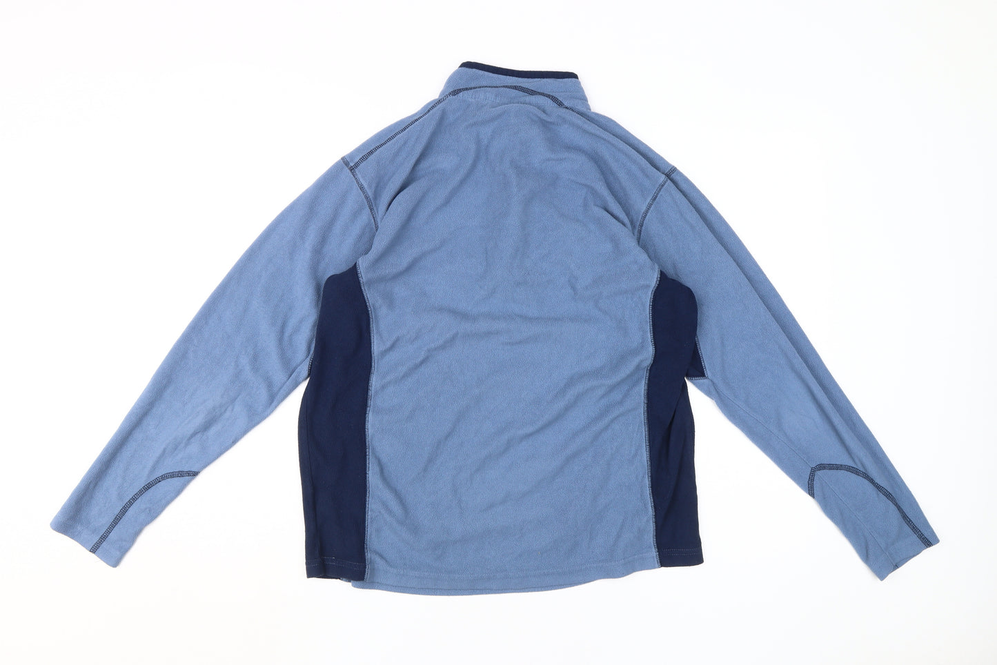 Columbia Men's Blue Pullover Fleece Sweatshirt, M