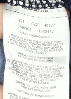 Columbia Men's Blue Pullover Fleece Sweatshirt, M