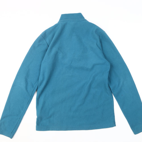 Mountain Warehouse Boys Blue 1/4 Zip Fleece Sweatshirt