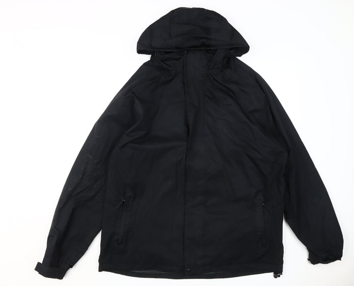 Hi Gear Men's Black XL Anorak Jacket - Waterproof Hiking