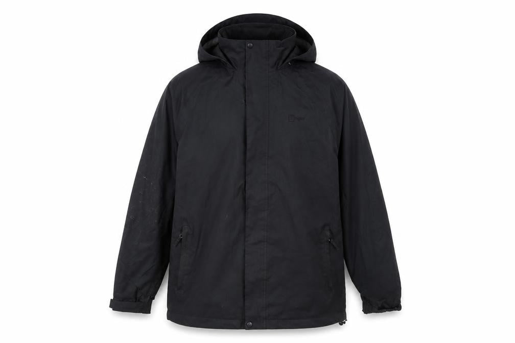 Hi Gear Men's Black XL Anorak Jacket - Waterproof Hiking