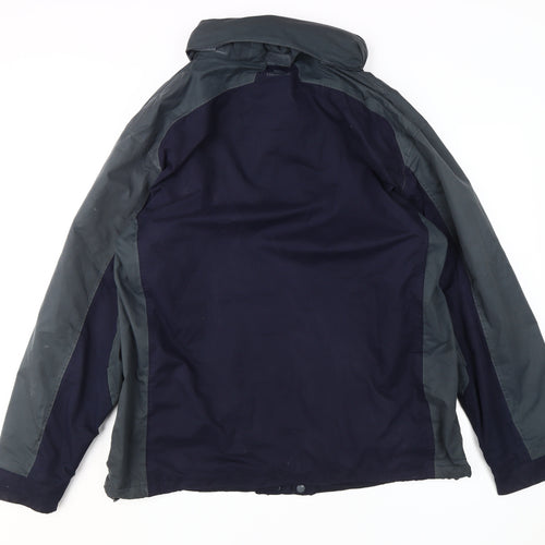 Trespass Men's Blue Waterproof Jacket L