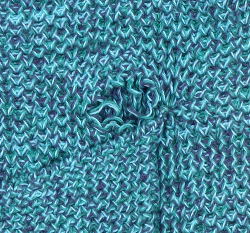 White Stuff Women's Blue Cotton Pullover Jumper - Size 8