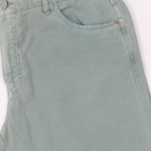 Rocha John Rocha Women's Green Chino Trousers, Size 34