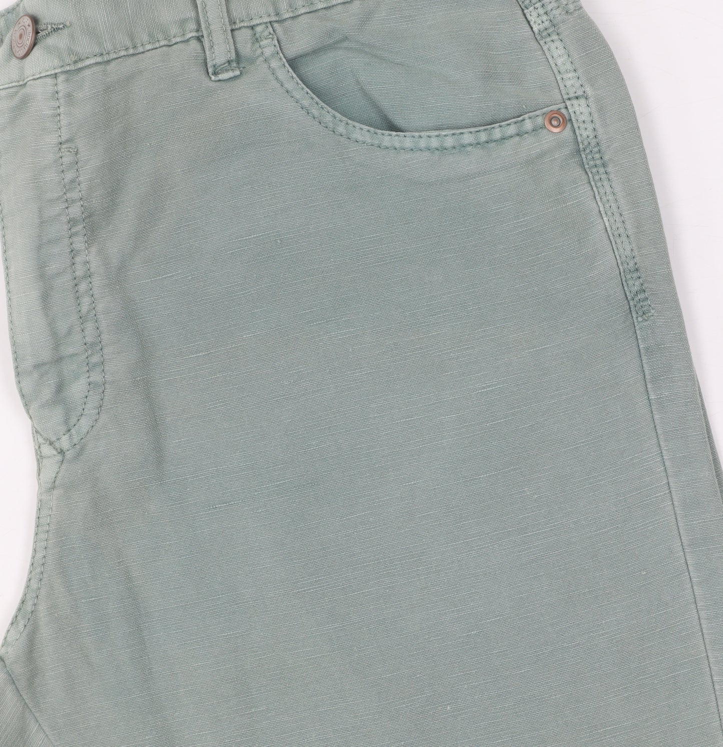 Rocha John Rocha Women's Green Chino Trousers, Size 34