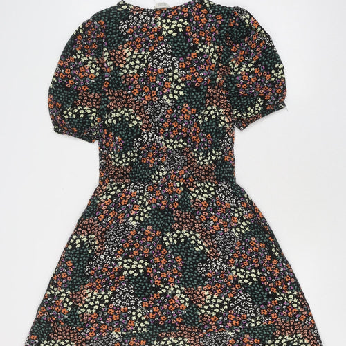 Fat Face Women's Multicoloured Floral A-Line Dress