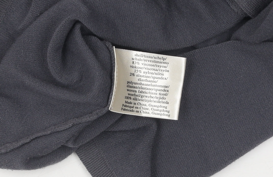 Laura Ashley Women's Grey Cardigan Size 12