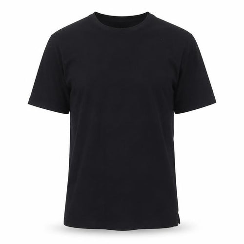 Jigsaw Men's Black Cotton T-Shirt, Size S, Crew Neck
