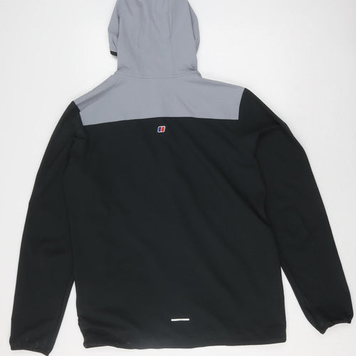 Berghaus Men's Black Grey Waterproof Jacket L