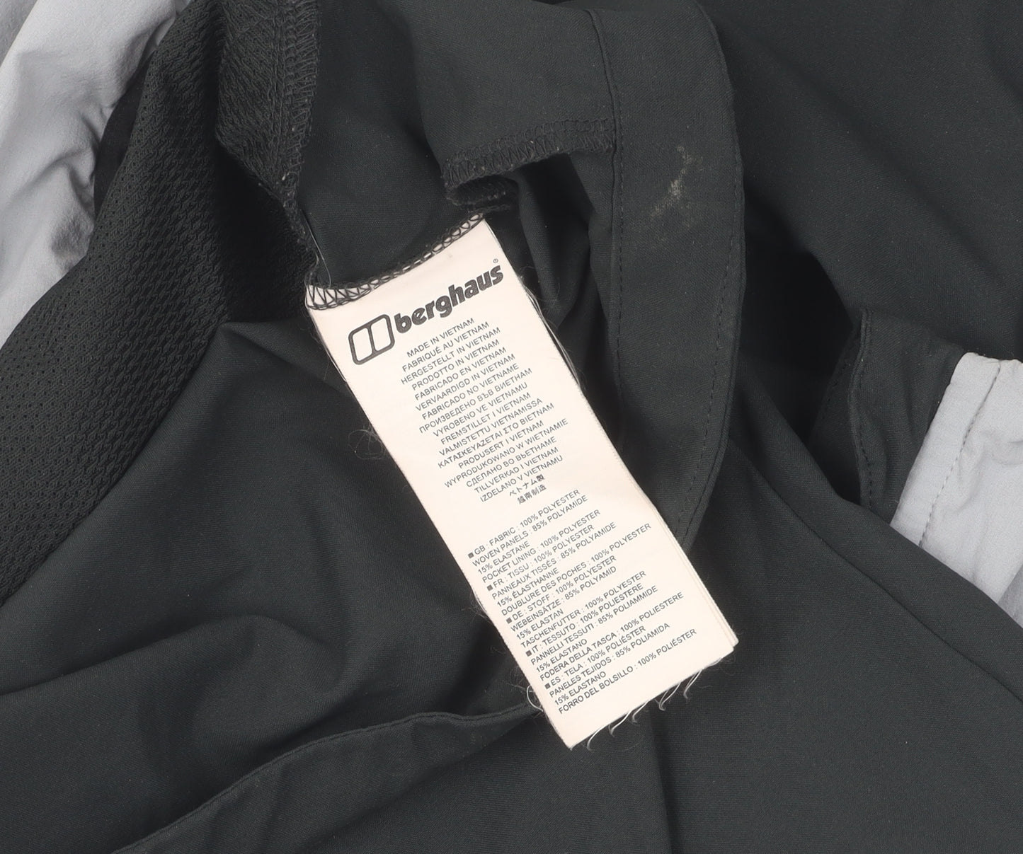 Berghaus Men's Black Grey Waterproof Jacket L
