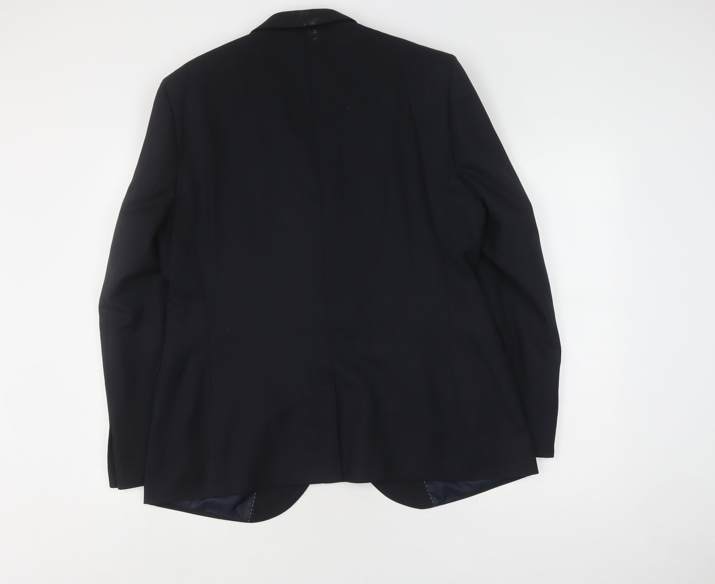 Moss London Men's Blue Blazer 42R Skinny Fit