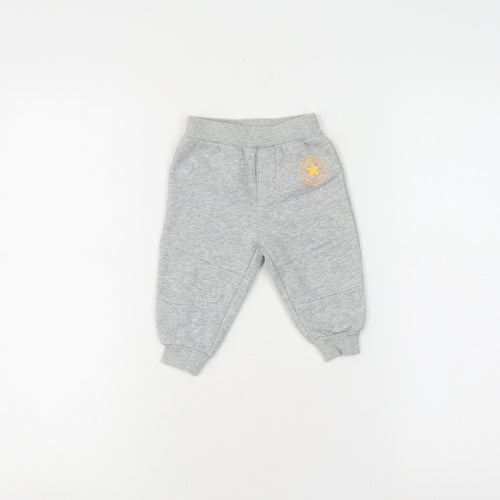 Converse Unisex Baby Jogger Trousers - Grey, 6-9 Months