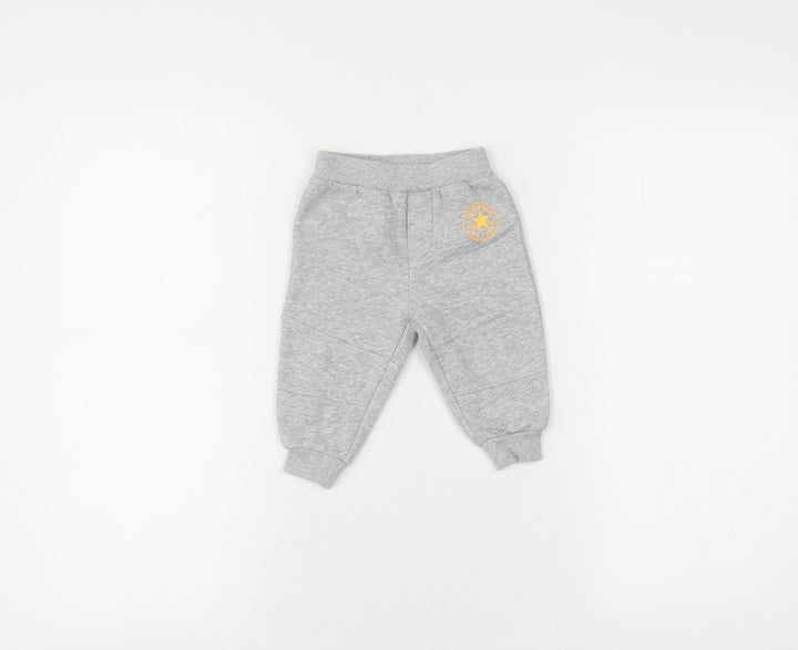 Converse Unisex Baby Jogger Trousers - Grey, 6-9 Months