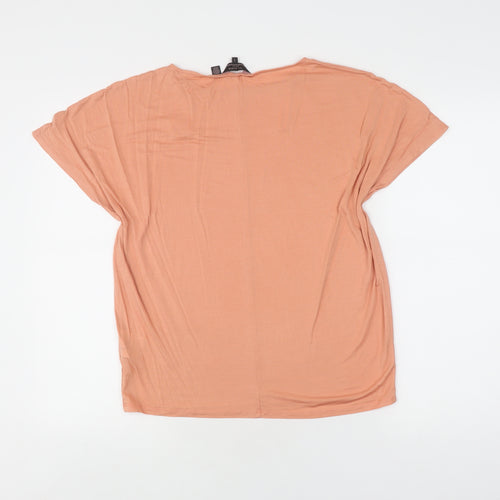 Ted Baker Women's Brown Basic Top Size 2