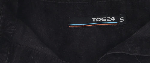 TOG24 Women's Black Button-Up Shirt, Size S, Casual Wear