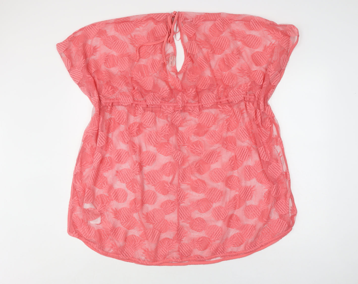 SoulCal & Co Women's Pink Cover Up 20 Plus Size Beachwear