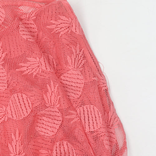 SoulCal & Co Women's Pink Cover Up 20 Plus Size Beachwear